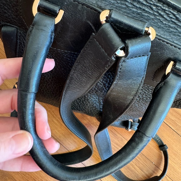 Alexander Wang Black Leather Backpack Bag Prisma Skeletal Kirsten - Picture 3 of 10